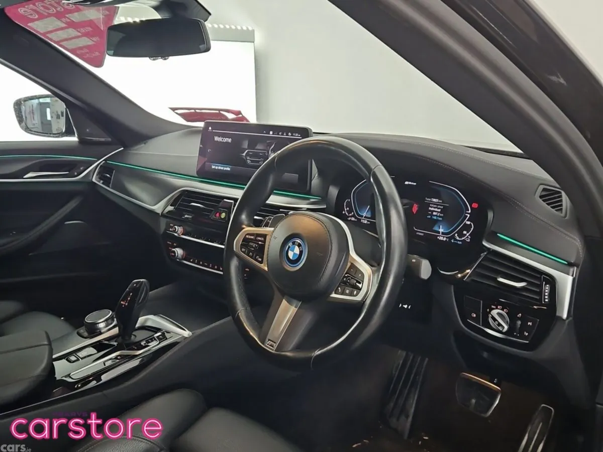 BMW 5-Series Saloon, Petrol Plug-in Hybrid, 2022, Grey