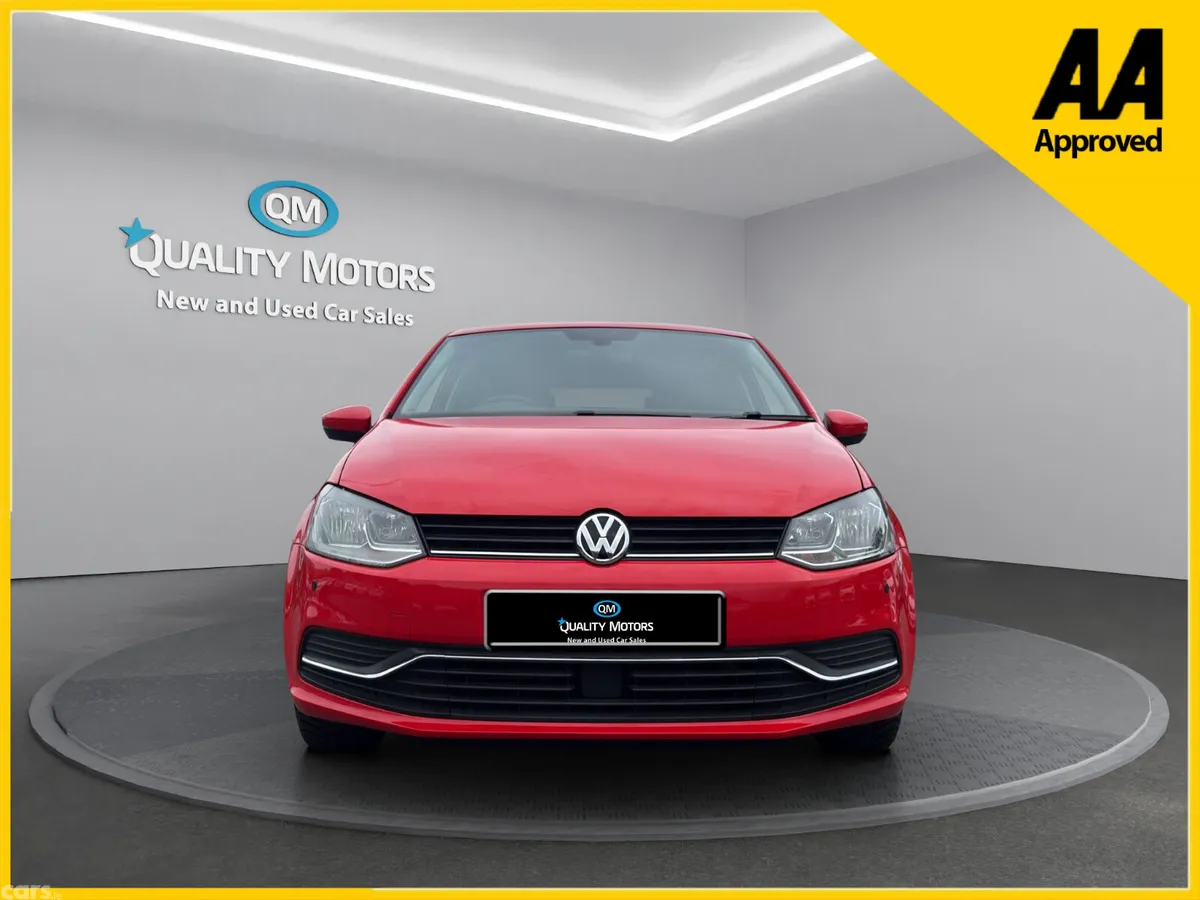 Volkswagen Polo Hatchback, Petrol, 2016, Red