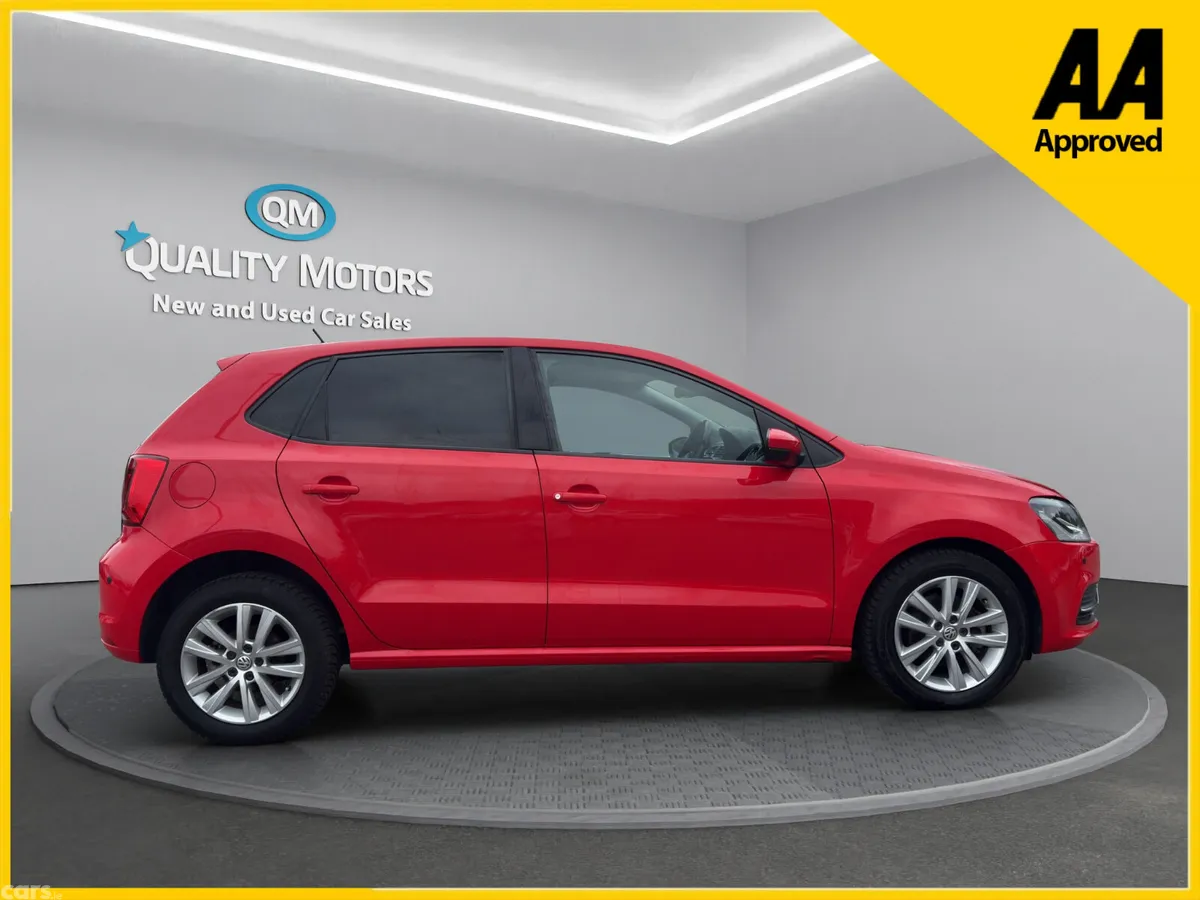 Volkswagen Polo Hatchback, Petrol, 2016, Red