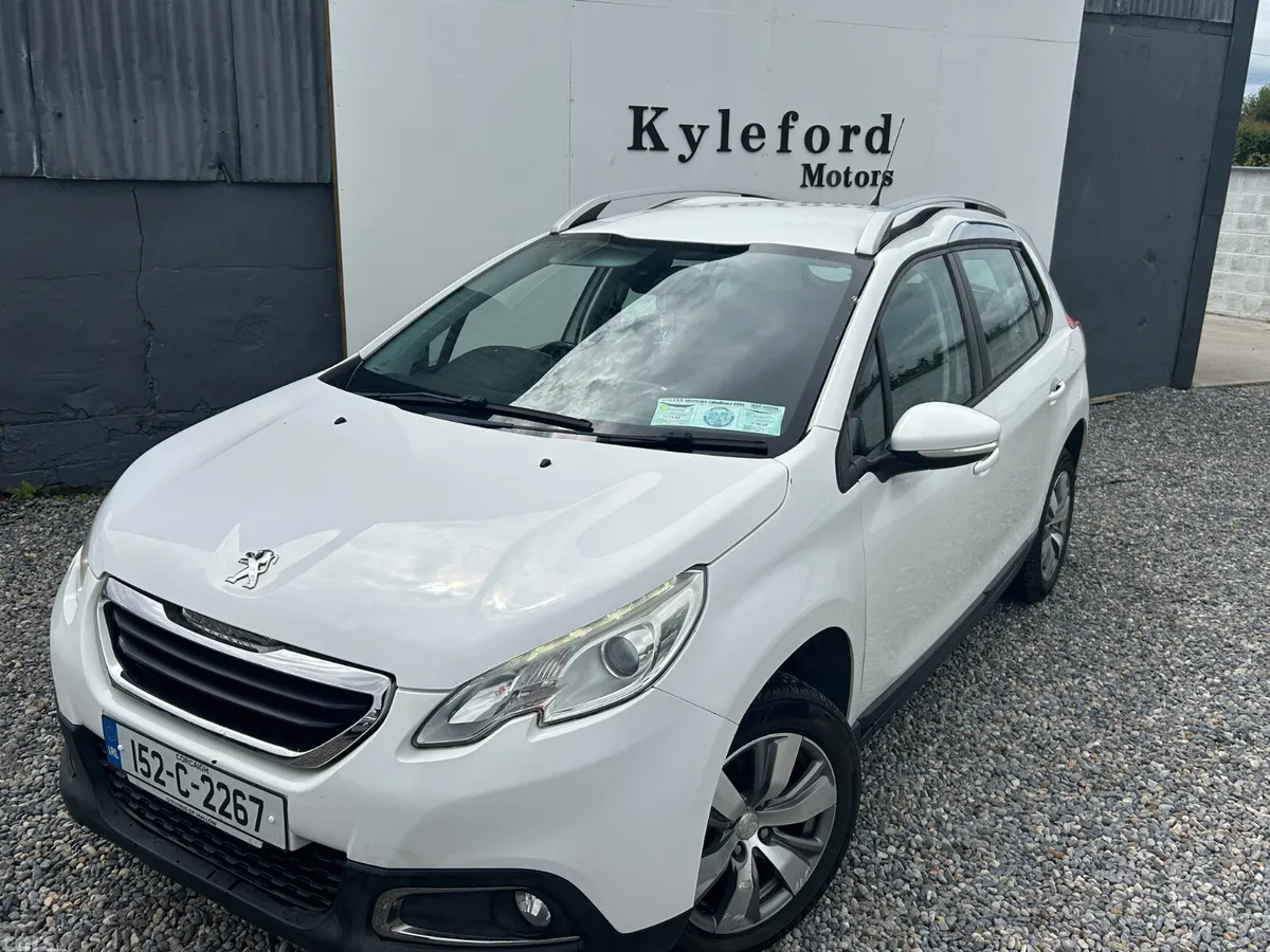 Peugeot 2008 SUV, Petrol, 2015, White