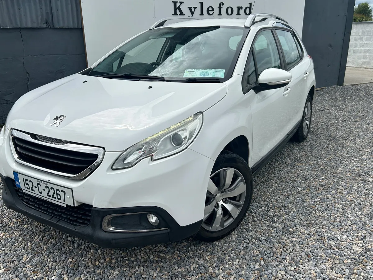 Peugeot 2008 SUV, Petrol, 2015, White