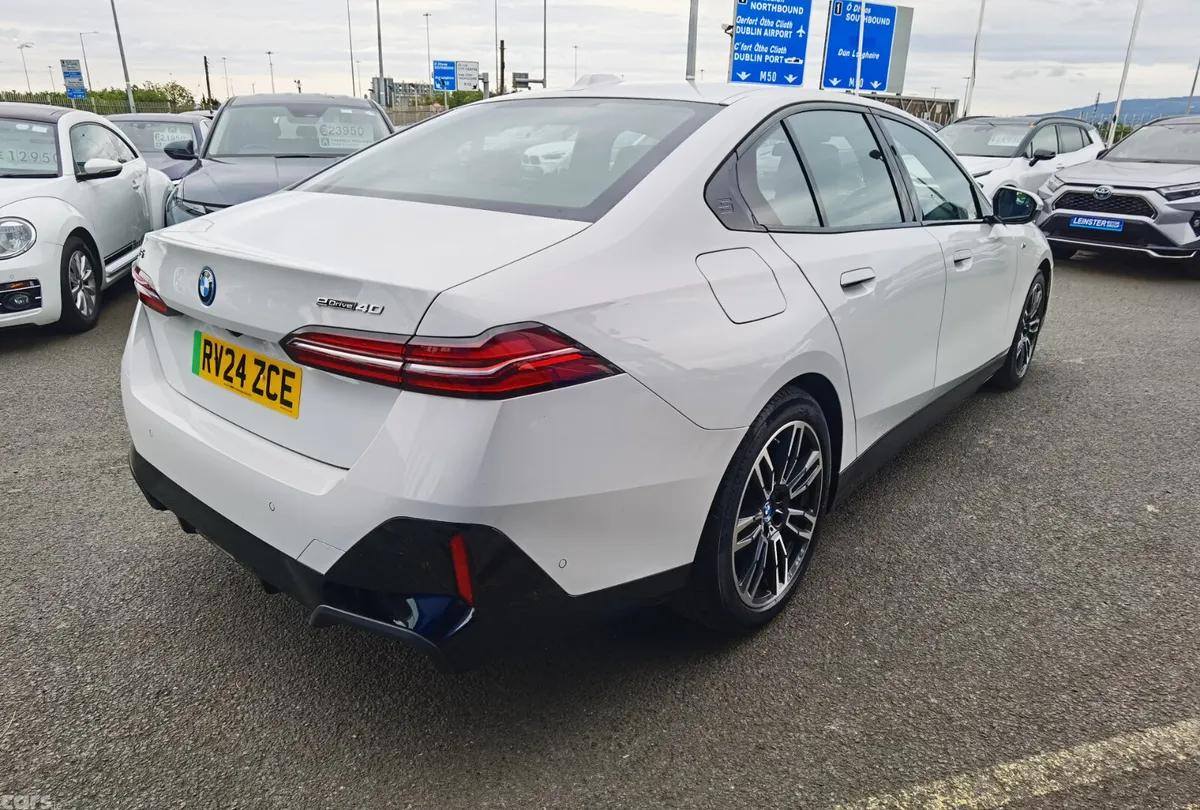 BMW i5 Saloon, Electric, 2024, White