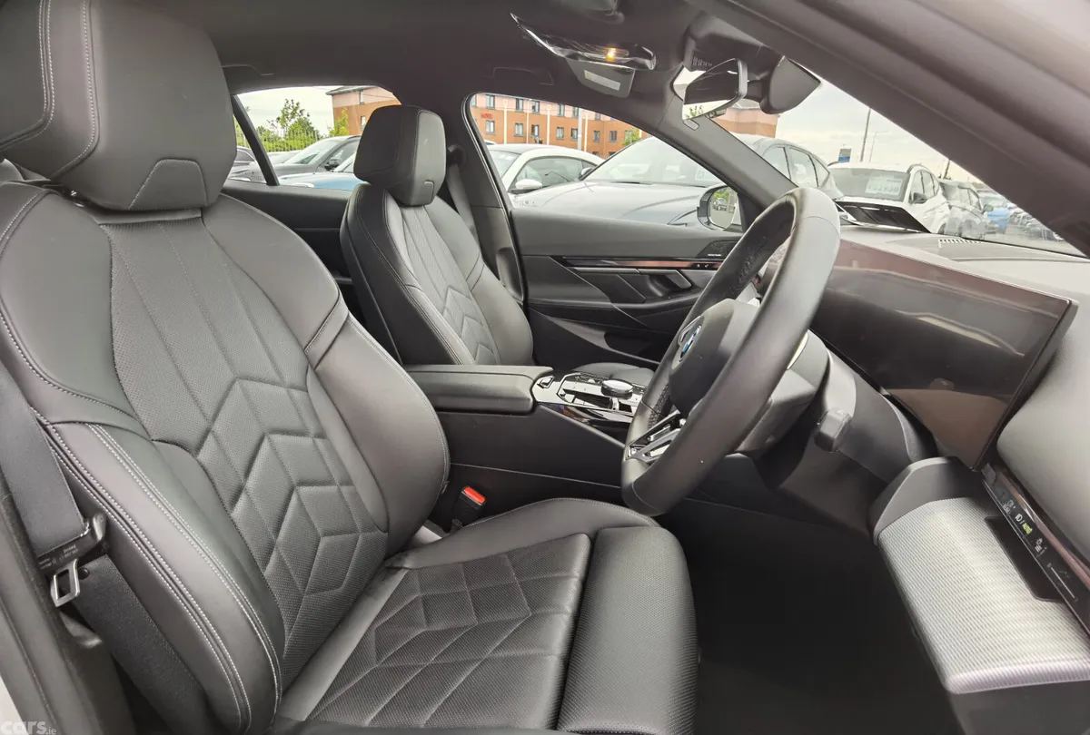 BMW i5 Saloon, Electric, 2024, White