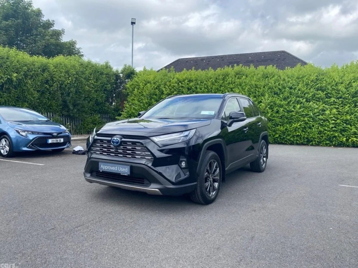 Toyota RAV4 SUV, Petrol Hybrid, 2024, Black