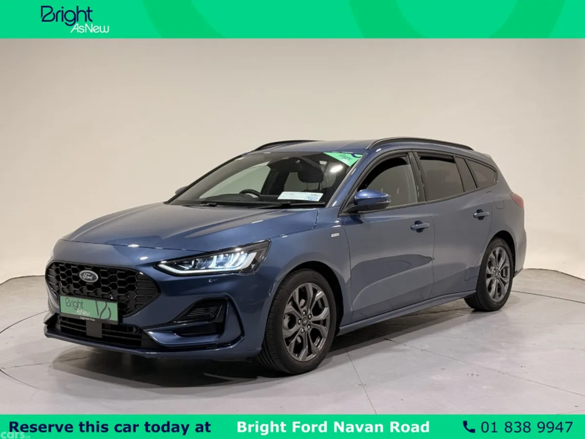 Ford Focus Estate, Petrol, 2024, Blue