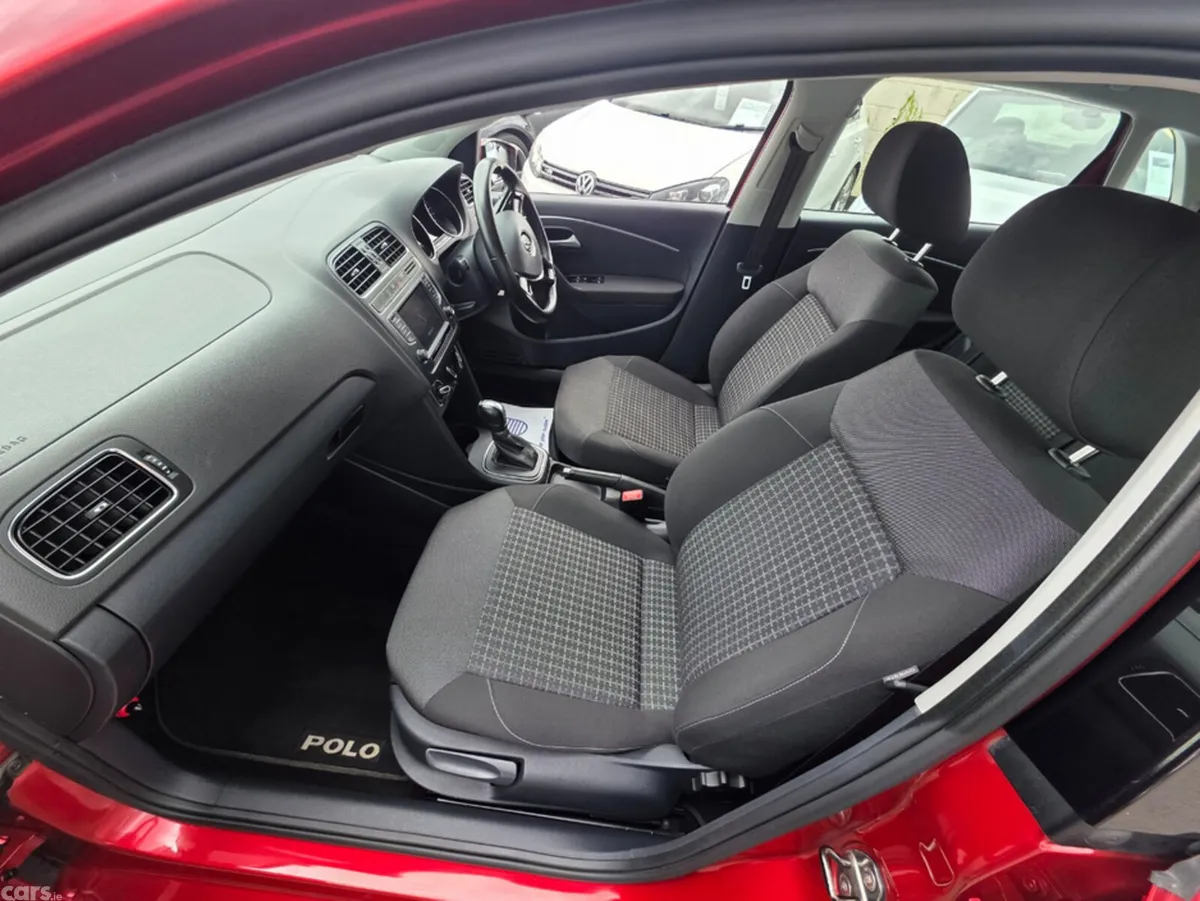 Volkswagen Polo Hatchback, Petrol, 2014, Red