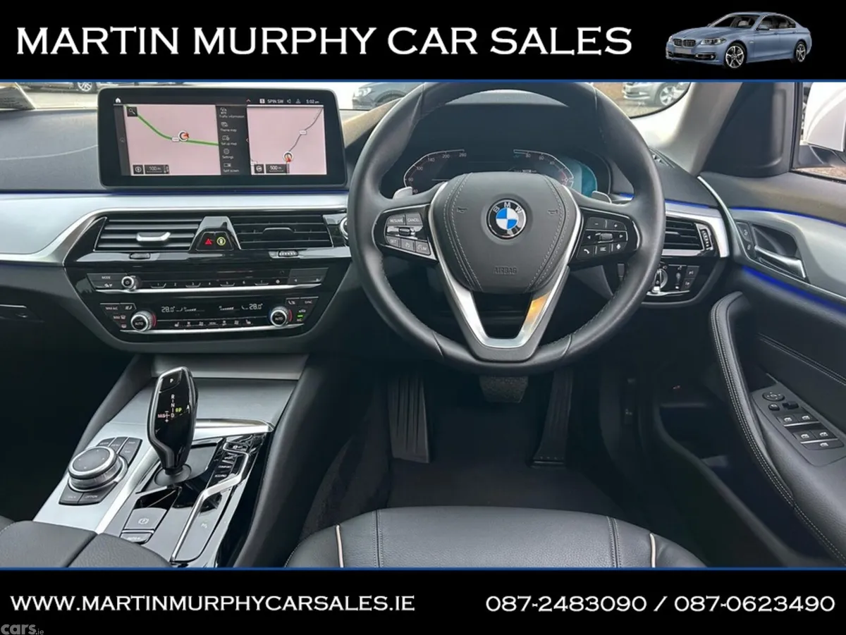 BMW 5-Series Saloon, Diesel, 2022, White