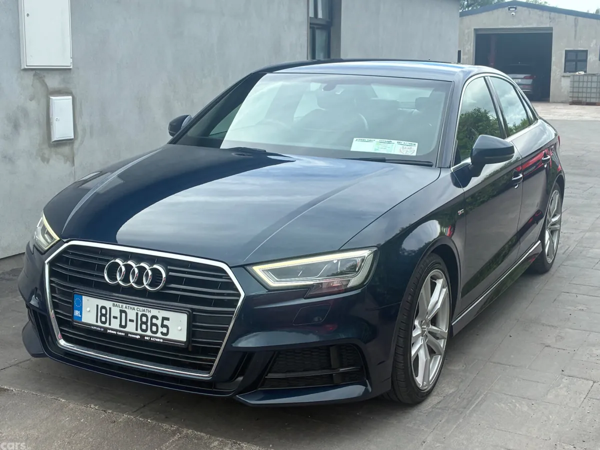 Audi A3 Saloon, Diesel, 2018, Blue