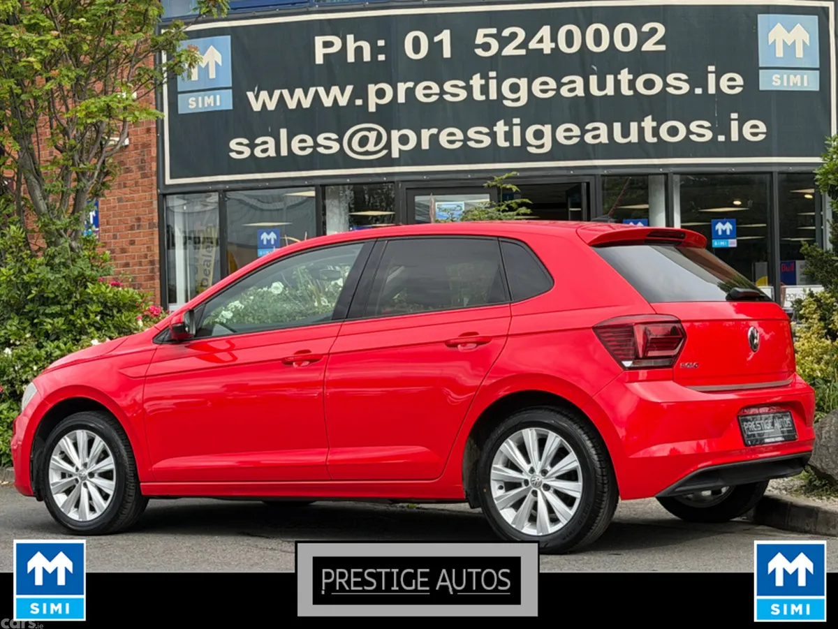 Volkswagen Polo Hatchback, Petrol, 2018, Red