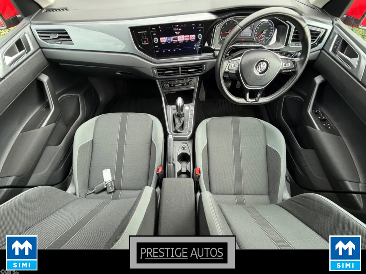 Volkswagen Polo Hatchback, Petrol, 2018, Red
