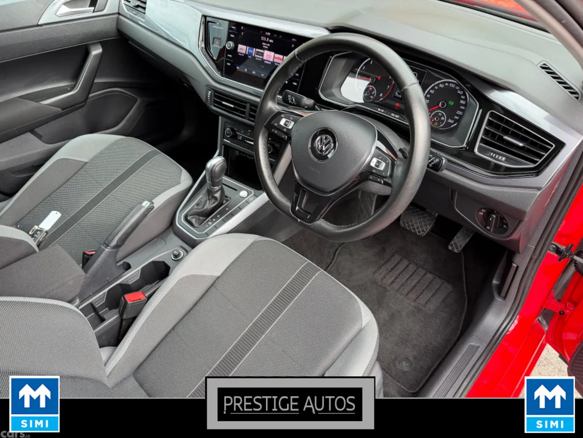 Volkswagen Polo Hatchback, Petrol, 2018, Red