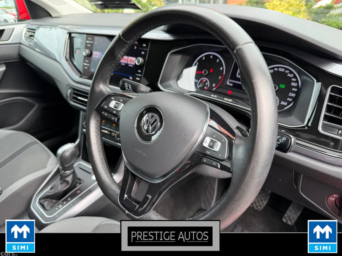 Volkswagen Polo Hatchback, Petrol, 2018, Red