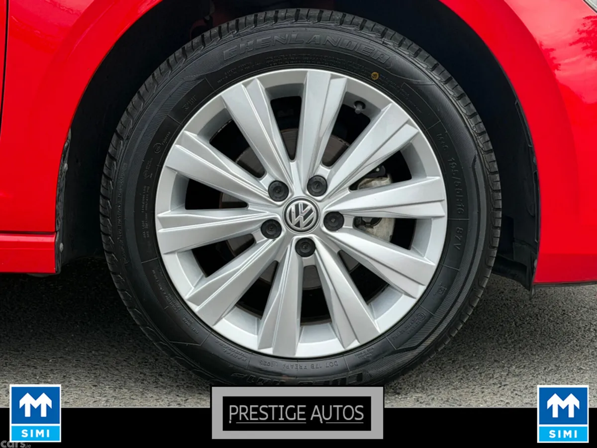 Volkswagen Polo Hatchback, Petrol, 2018, Red