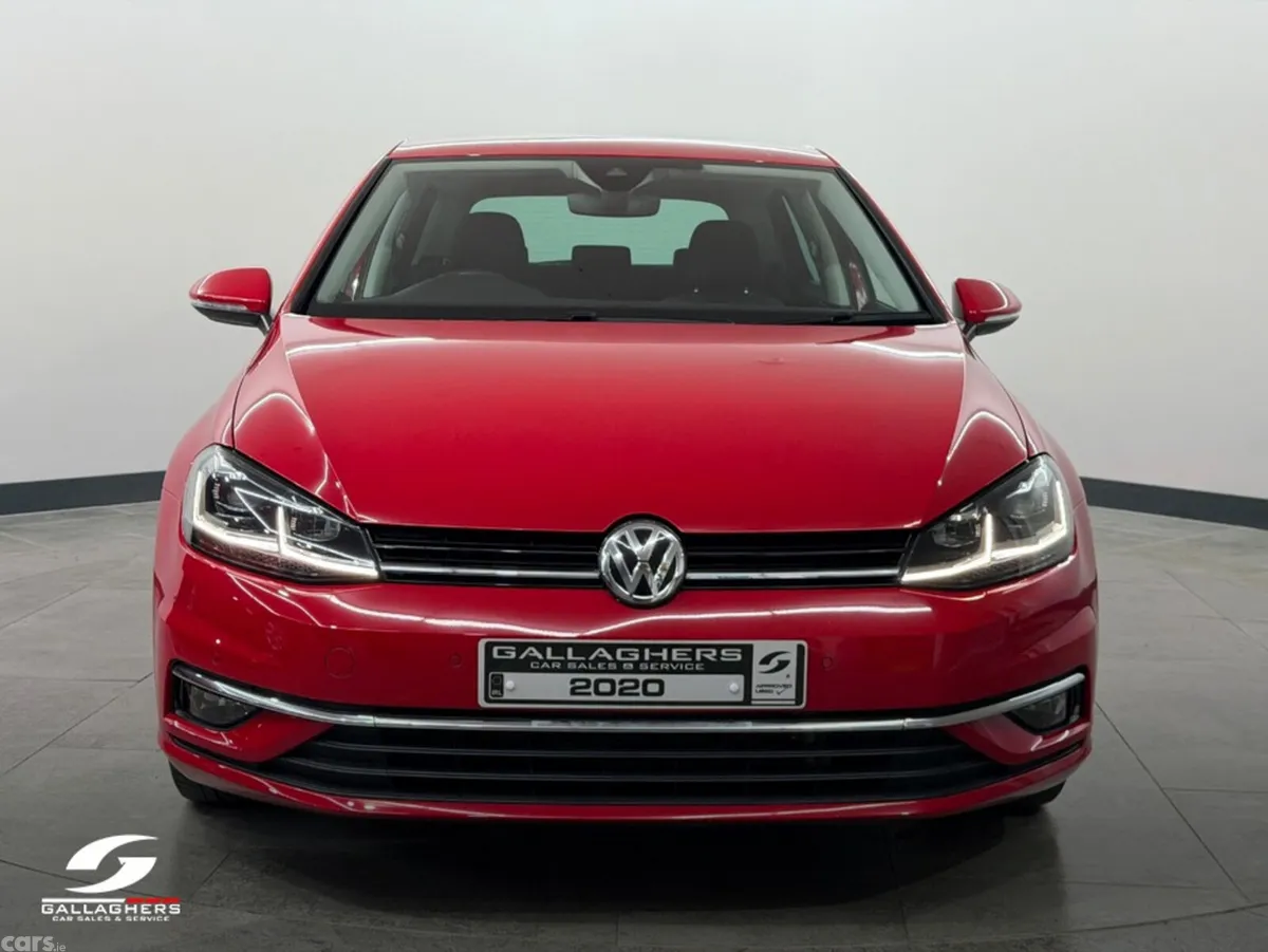 Volkswagen Golf Hatchback, Diesel, 2020, Red