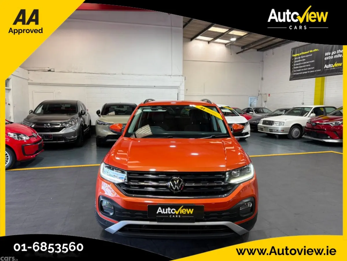 Volkswagen T-Cross SUV, Petrol, 2021, Orange