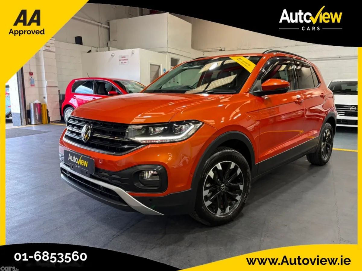 Volkswagen T-Cross SUV, Petrol, 2021, Orange