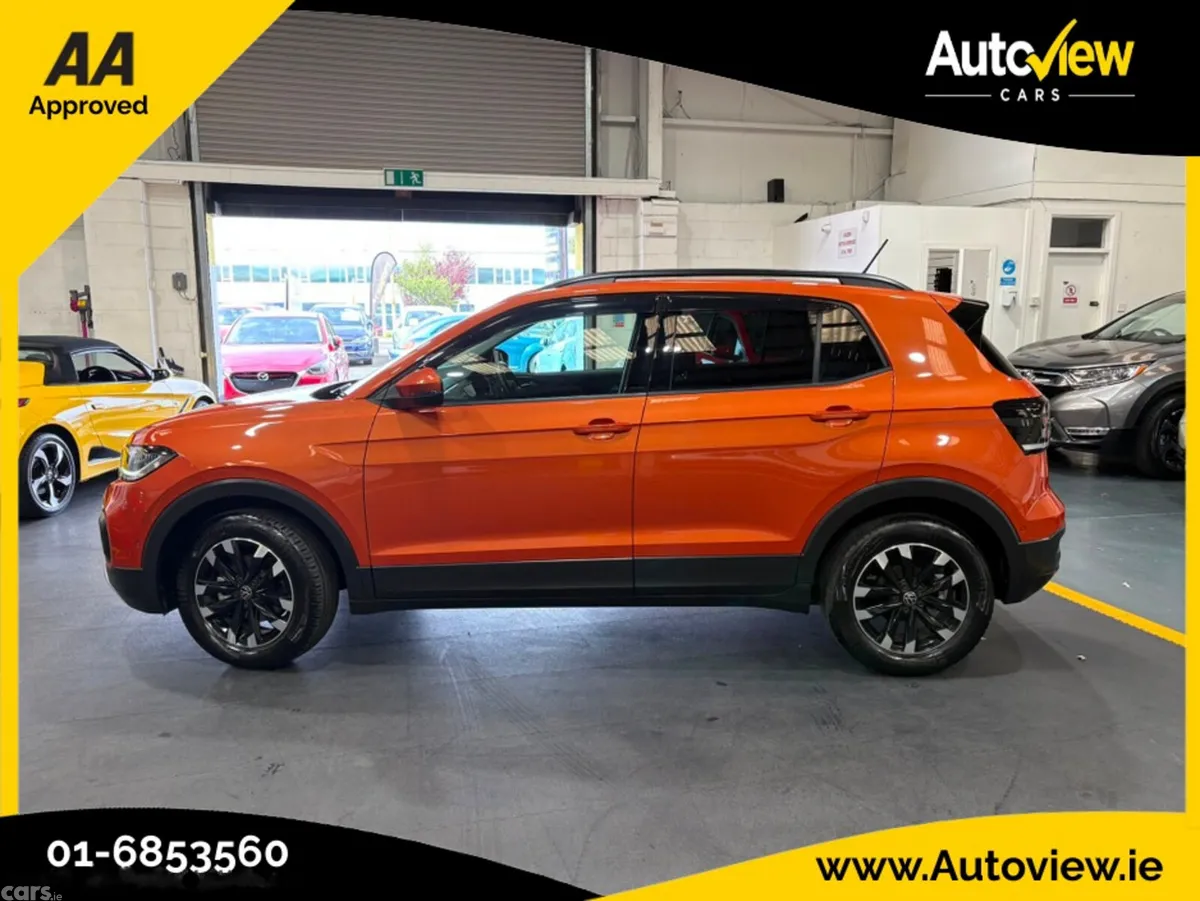 Volkswagen T-Cross SUV, Petrol, 2021, Orange