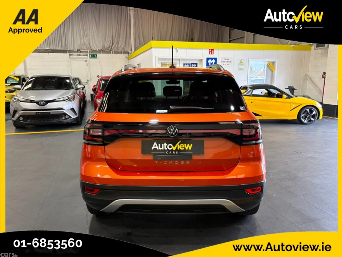 Volkswagen T-Cross SUV, Petrol, 2021, Orange