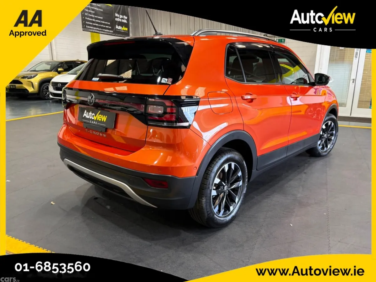Volkswagen T-Cross SUV, Petrol, 2021, Orange
