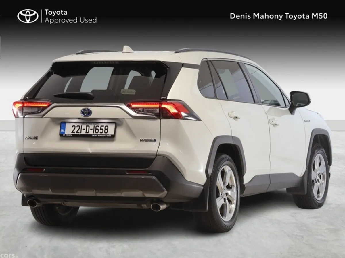Toyota RAV4 SUV, Petrol Hybrid, 2022, White
