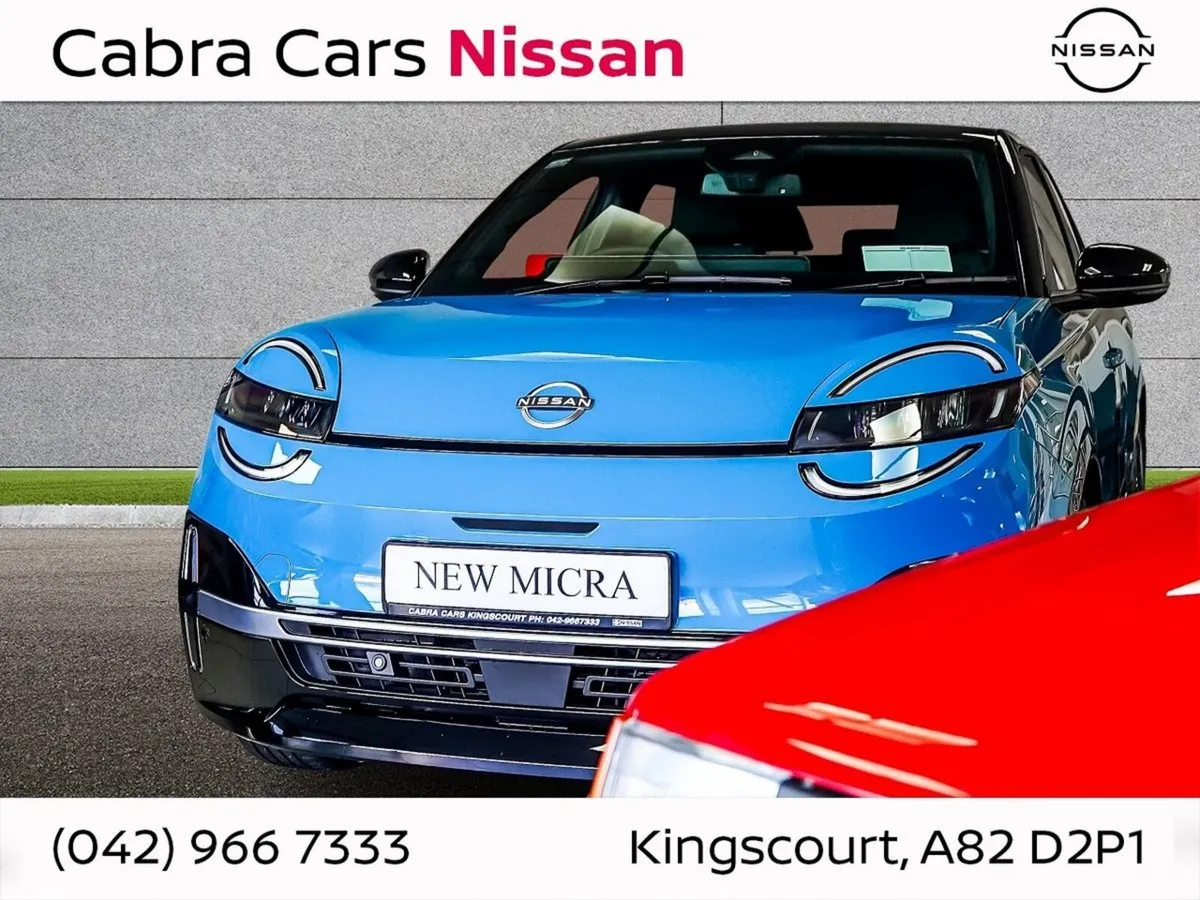 Nissan Micra Hatchback, Electric, 2026, Blue