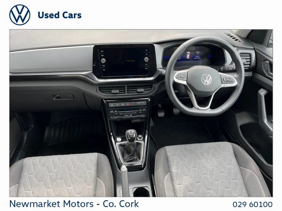 Volkswagen T-Cross SUV, Petrol, 2024, Silver