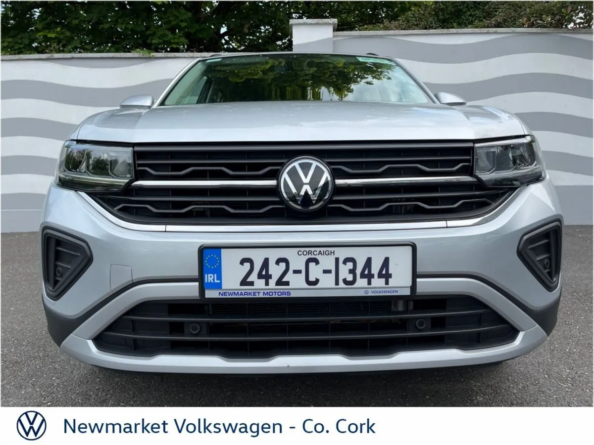 Volkswagen T-Cross SUV, Petrol, 2024, Silver