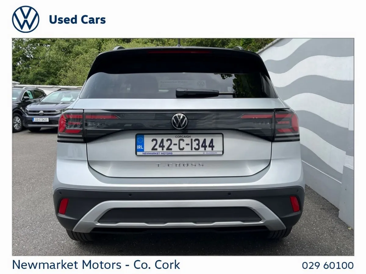 Volkswagen T-Cross SUV, Petrol, 2024, Silver