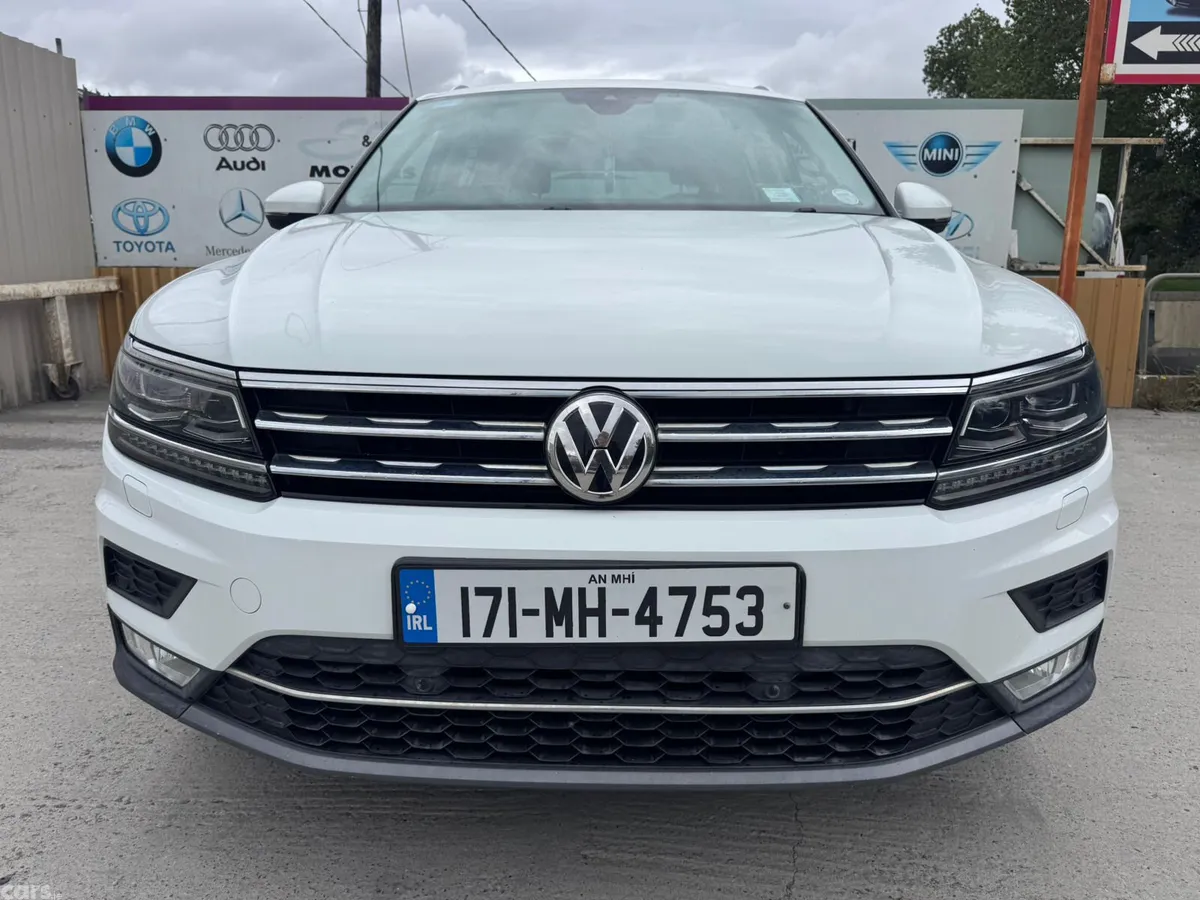 Volkswagen Tiguan SUV, Diesel, 2017, White