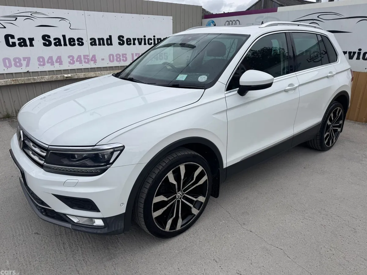 Volkswagen Tiguan SUV, Diesel, 2017, White