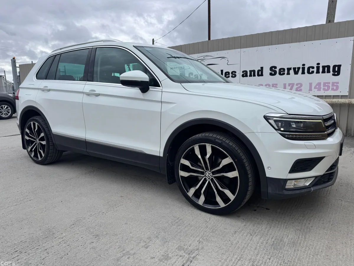 Volkswagen Tiguan SUV, Diesel, 2017, White