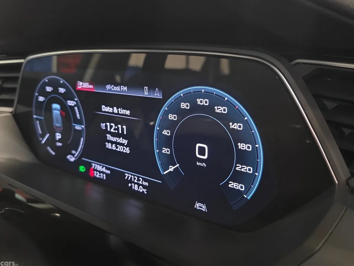 Audi Q8 e-tron SUV, Electric, 2023, Black