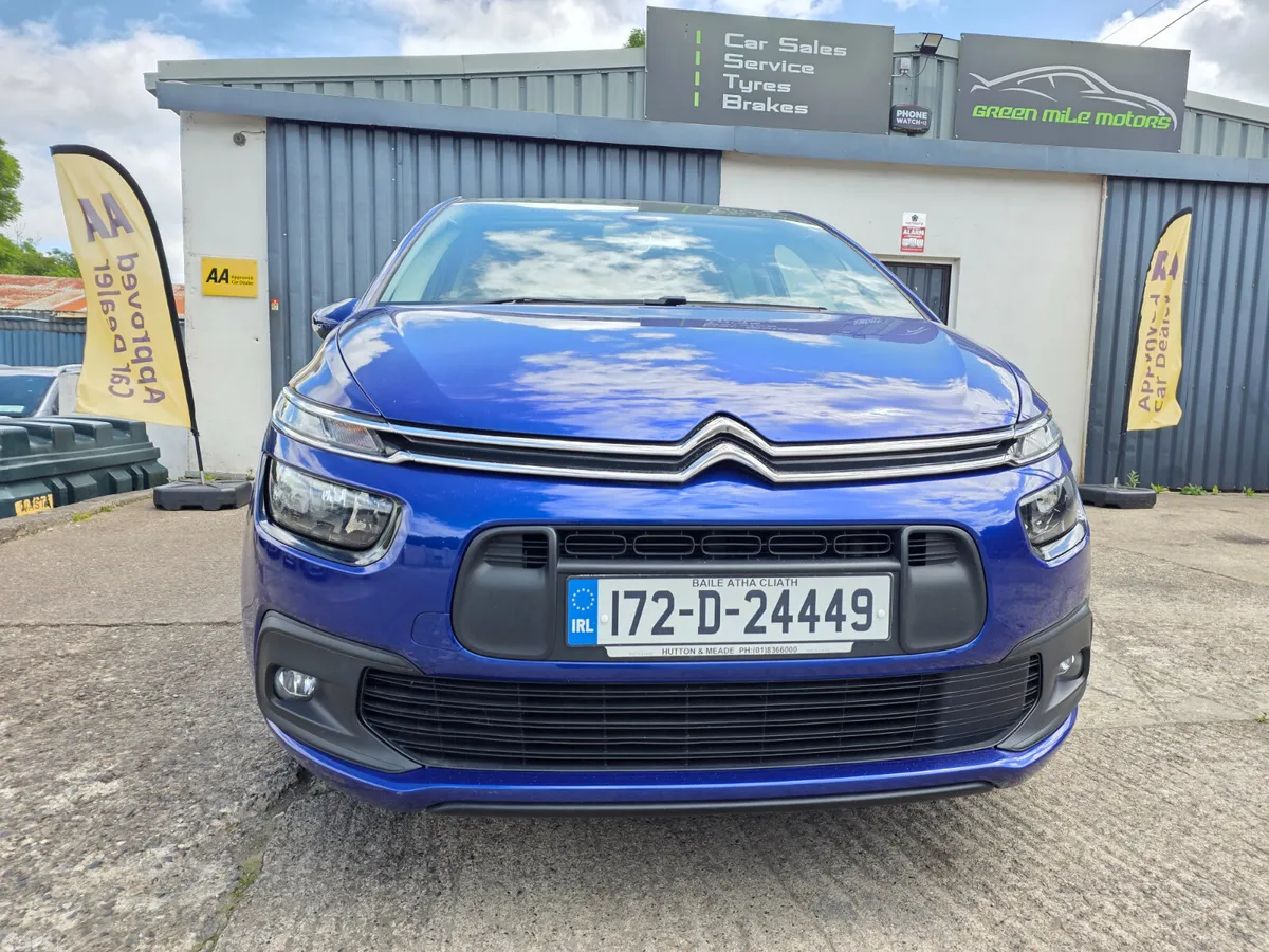 Citroen Grand C4 Picasso Hatchback, Diesel, 2017, Blue