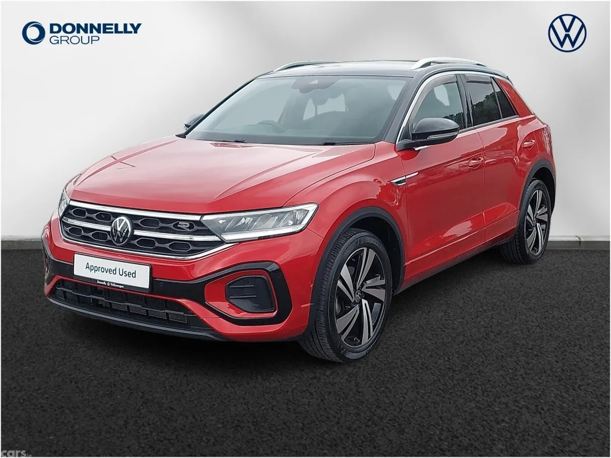 Volkswagen T-Roc Hatchback, Petrol, 2022, Red