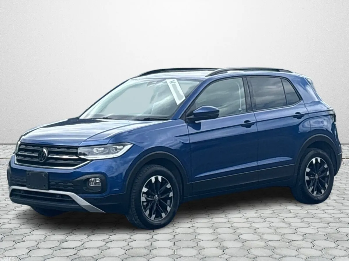 Volkswagen T-Cross SUV, Petrol, 2022, Blue