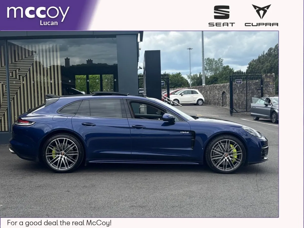 Porsche Panamera Estate, Petrol Plug-in Hybrid, 2021, Blue