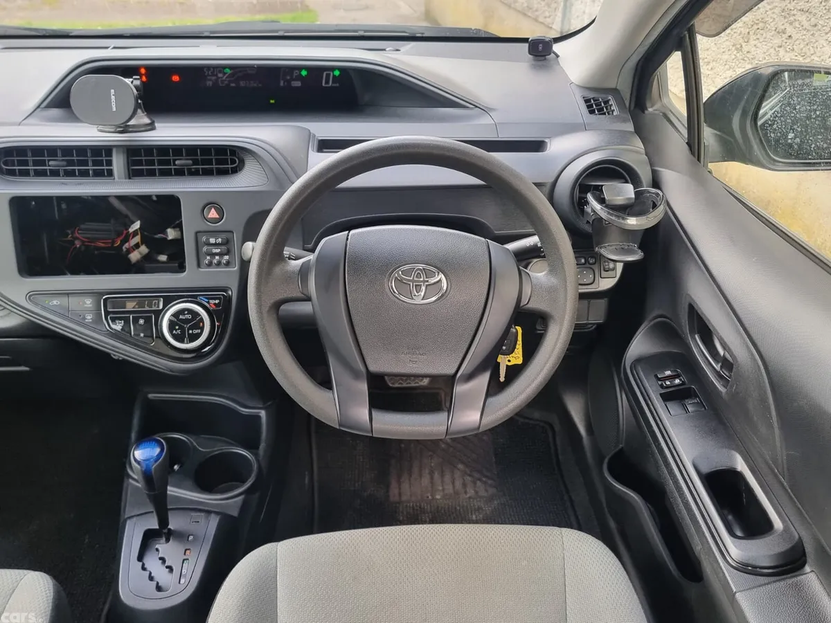 Toyota Aqua Hatchback, Petrol Hybrid, 2021, Black