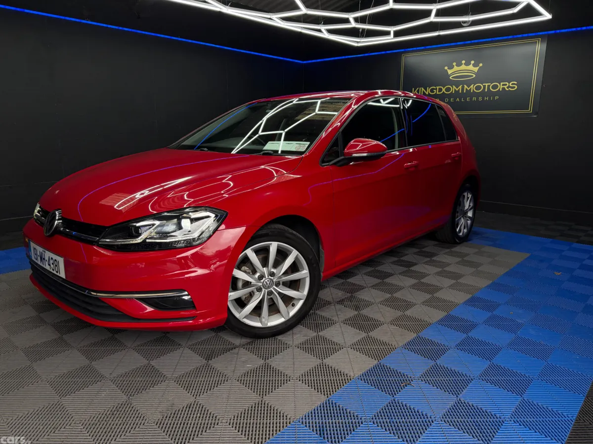 Volkswagen Golf Hatchback, Petrol, 2019, Red