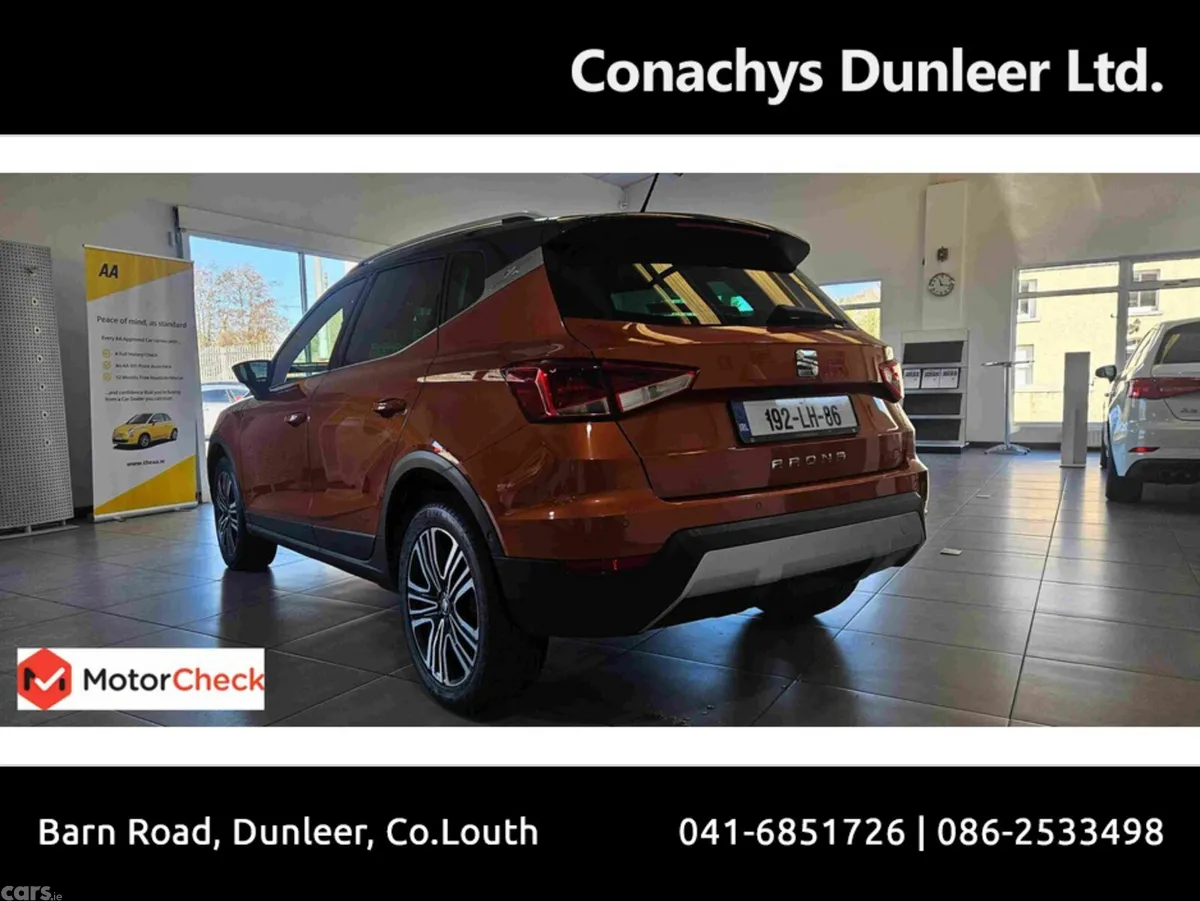 SEAT Arona Hatchback, Petrol, 2019, Orange