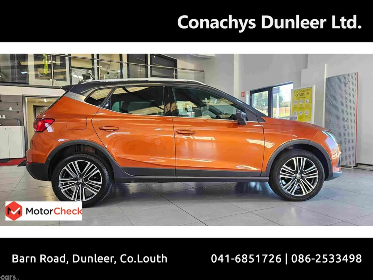 SEAT Arona Hatchback, Petrol, 2019, Orange