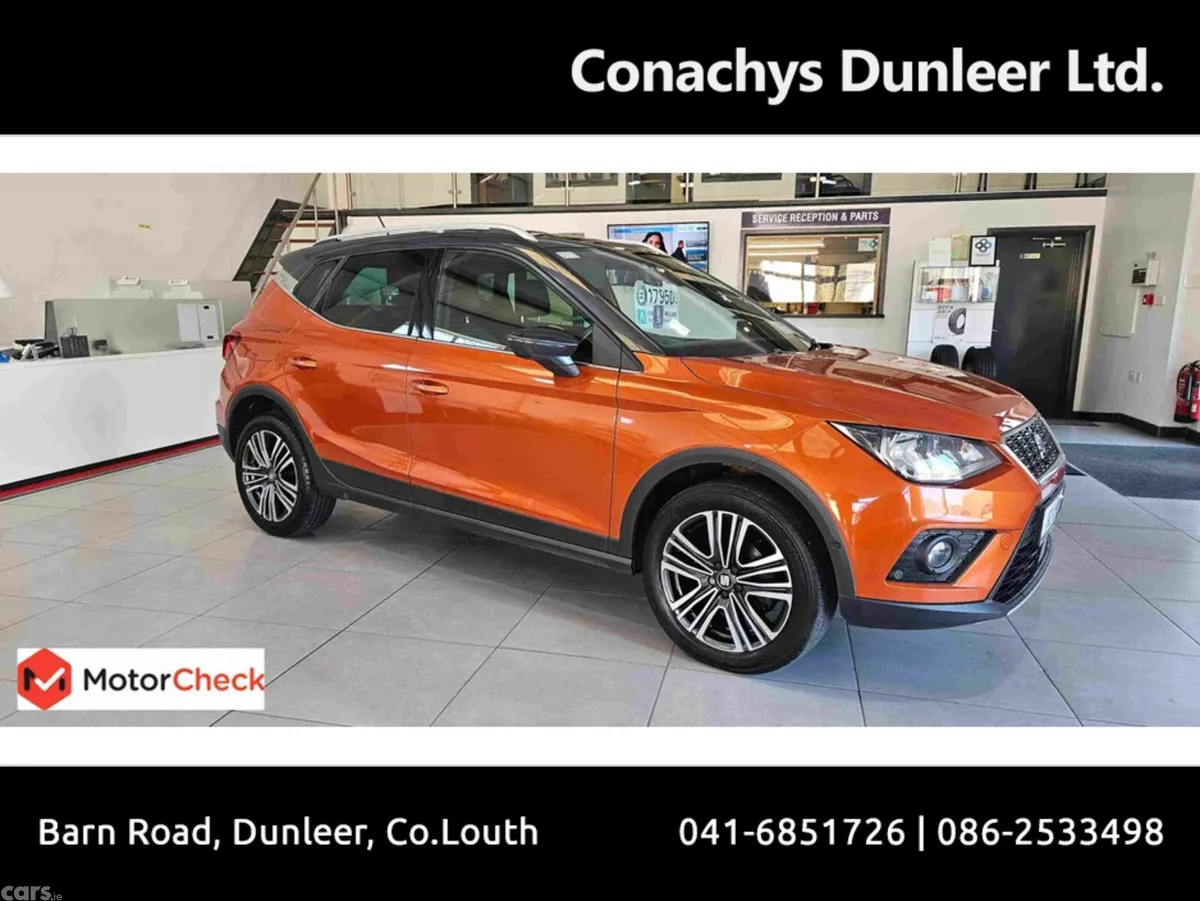 SEAT Arona Hatchback, Petrol, 2019, Orange