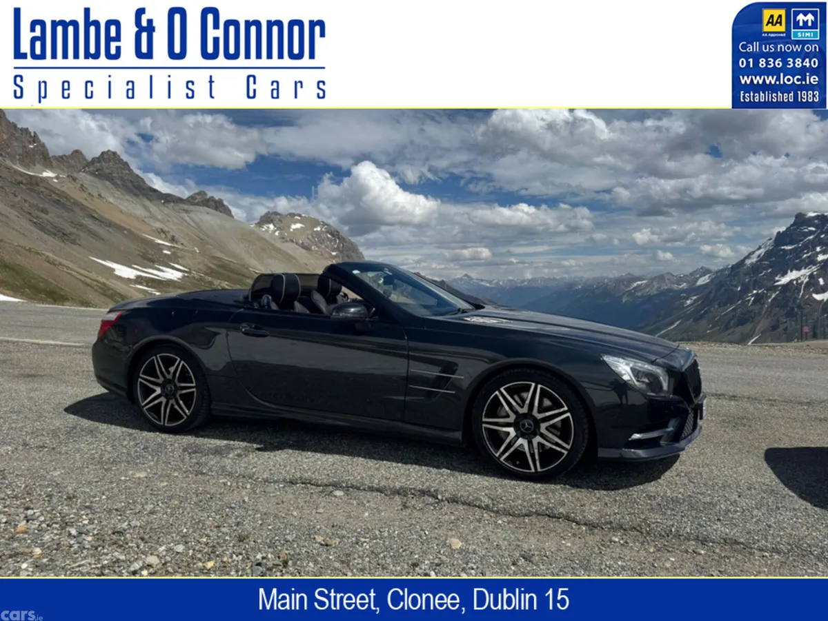 Mercedes-Benz SL-Class Convertible, Petrol, 2014, Black