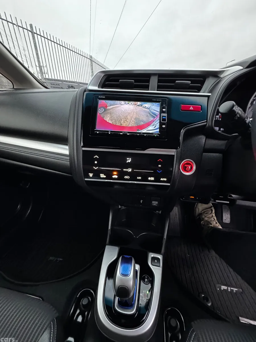 Honda Fit Hatchback, Petrol Hybrid, 2018, Red