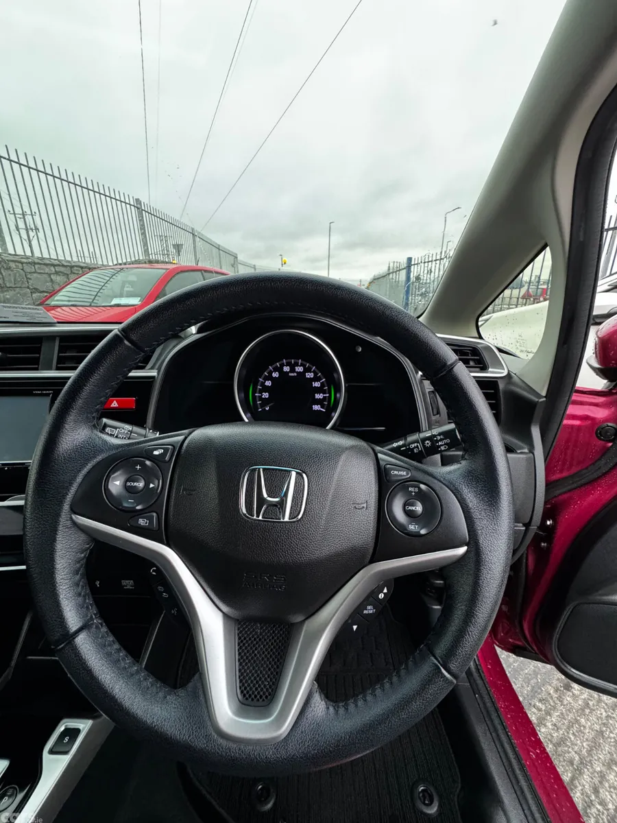 Honda Fit Hatchback, Petrol Hybrid, 2018, Red
