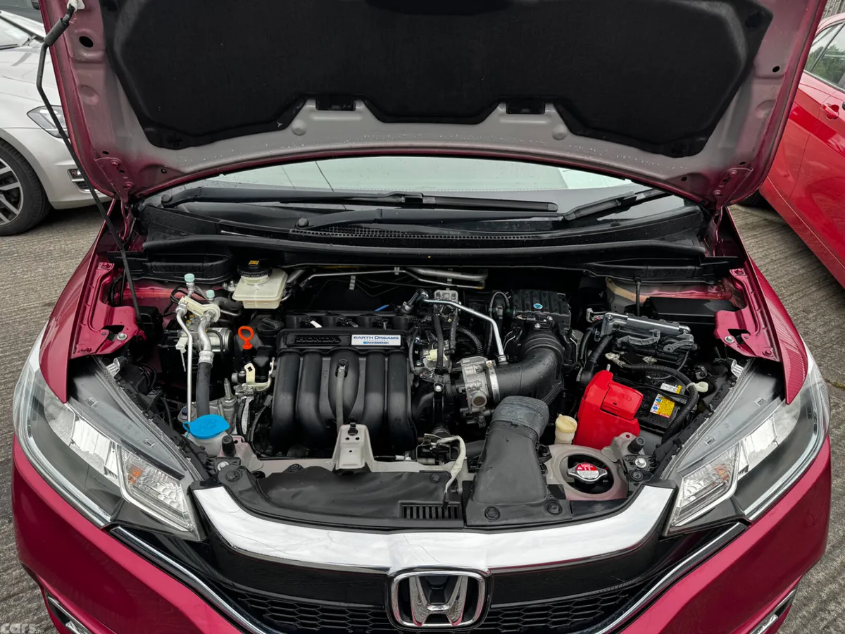 Honda Fit Hatchback, Petrol Hybrid, 2018, Red