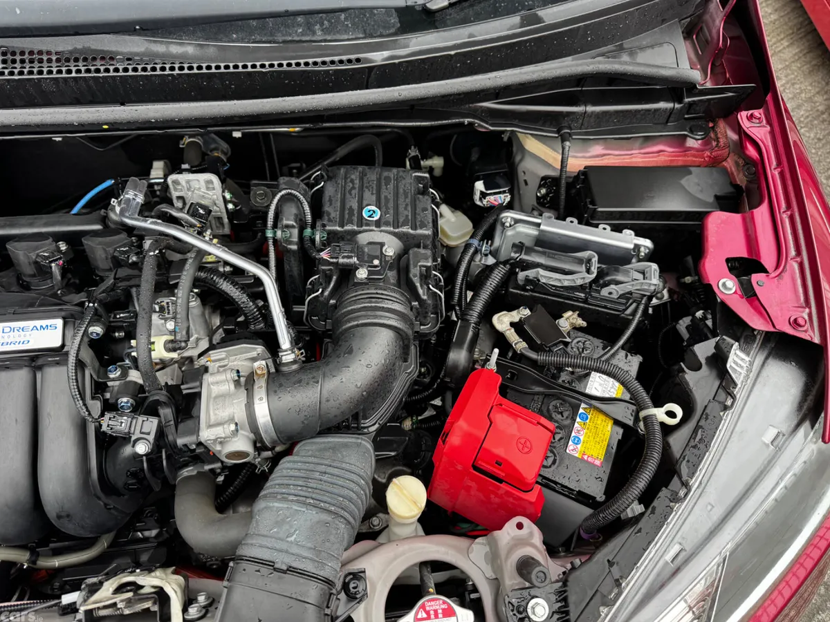 Honda Fit Hatchback, Petrol Hybrid, 2018, Red