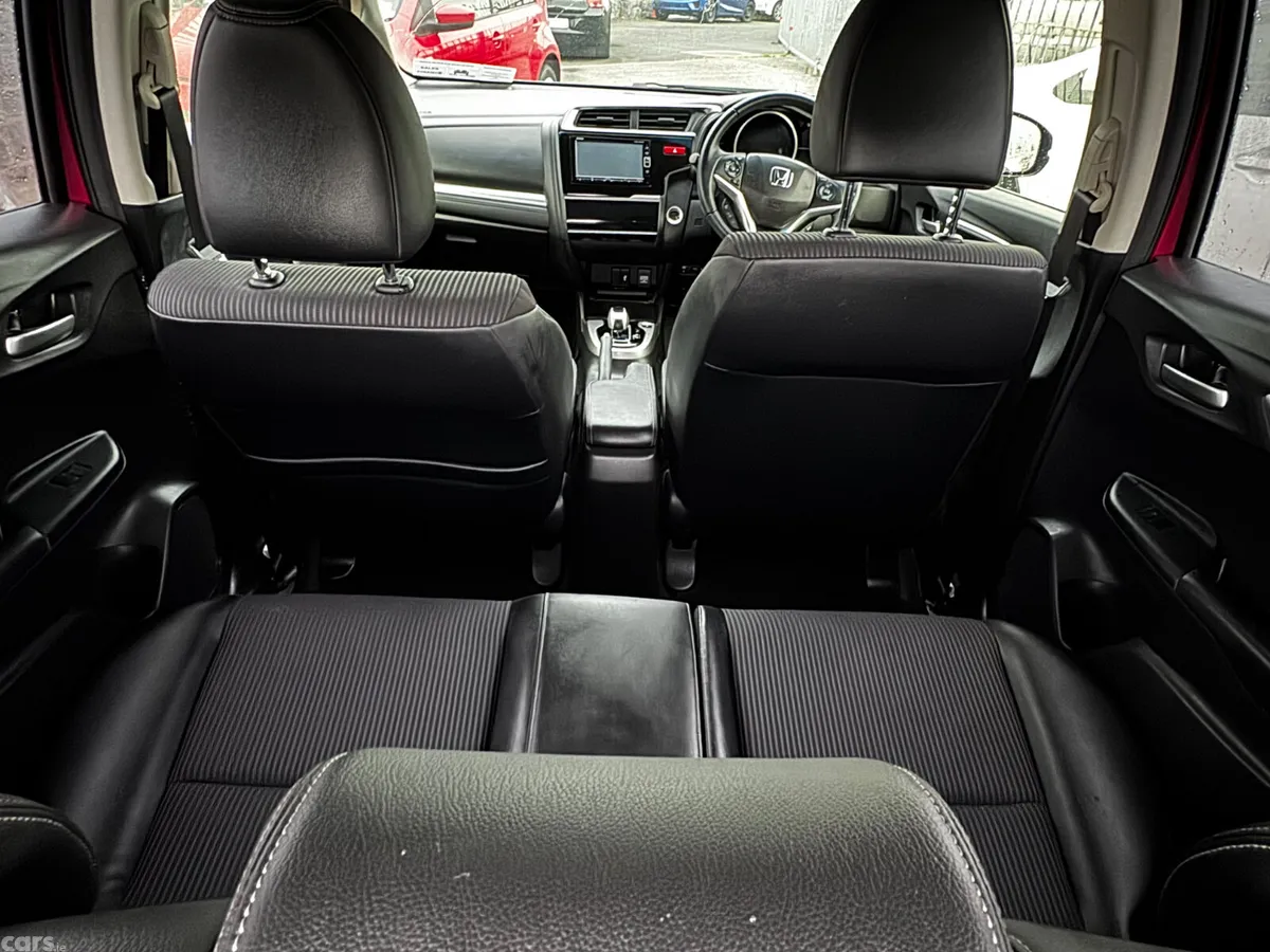 Honda Fit Hatchback, Petrol Hybrid, 2018, Red