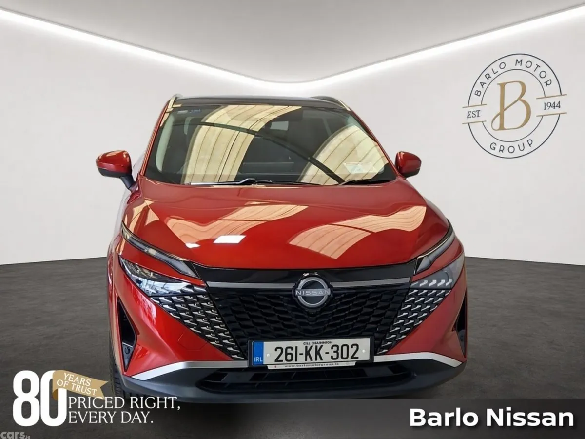 Nissan Qashqai MPV, Petrol Hybrid, 2026, Red