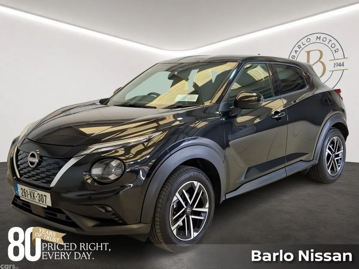 Nissan Juke SUV, Petrol Hybrid, 2026, Black