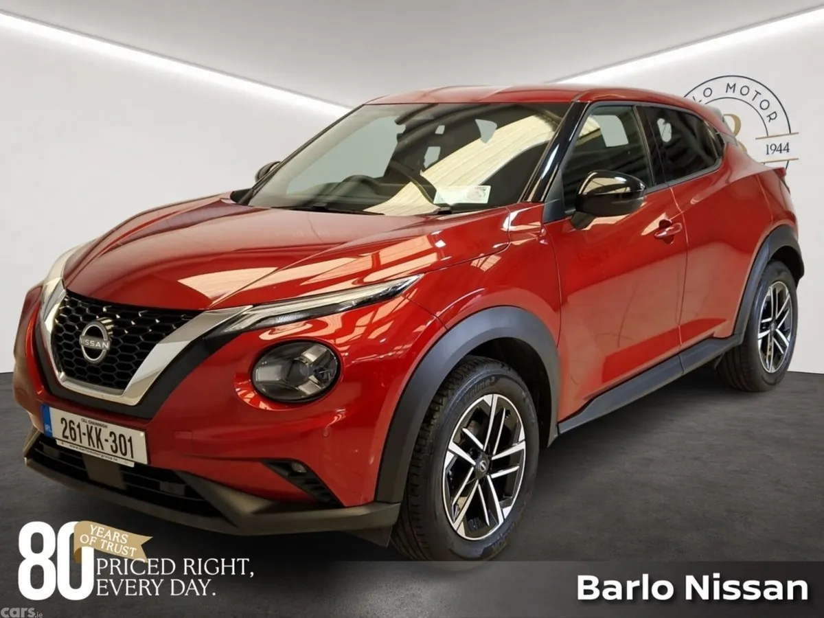 Nissan Juke SUV, Petrol, 2026, Red